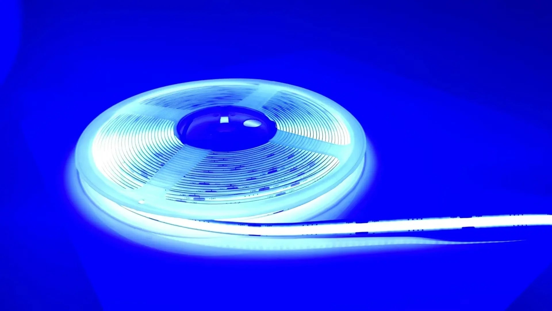 COB LED Strip Lights 320 LEDs/m High Density Flexible Dimmable FCOB Led Tape Colorful Rope Lighting DC12V 24V Red Green Blue