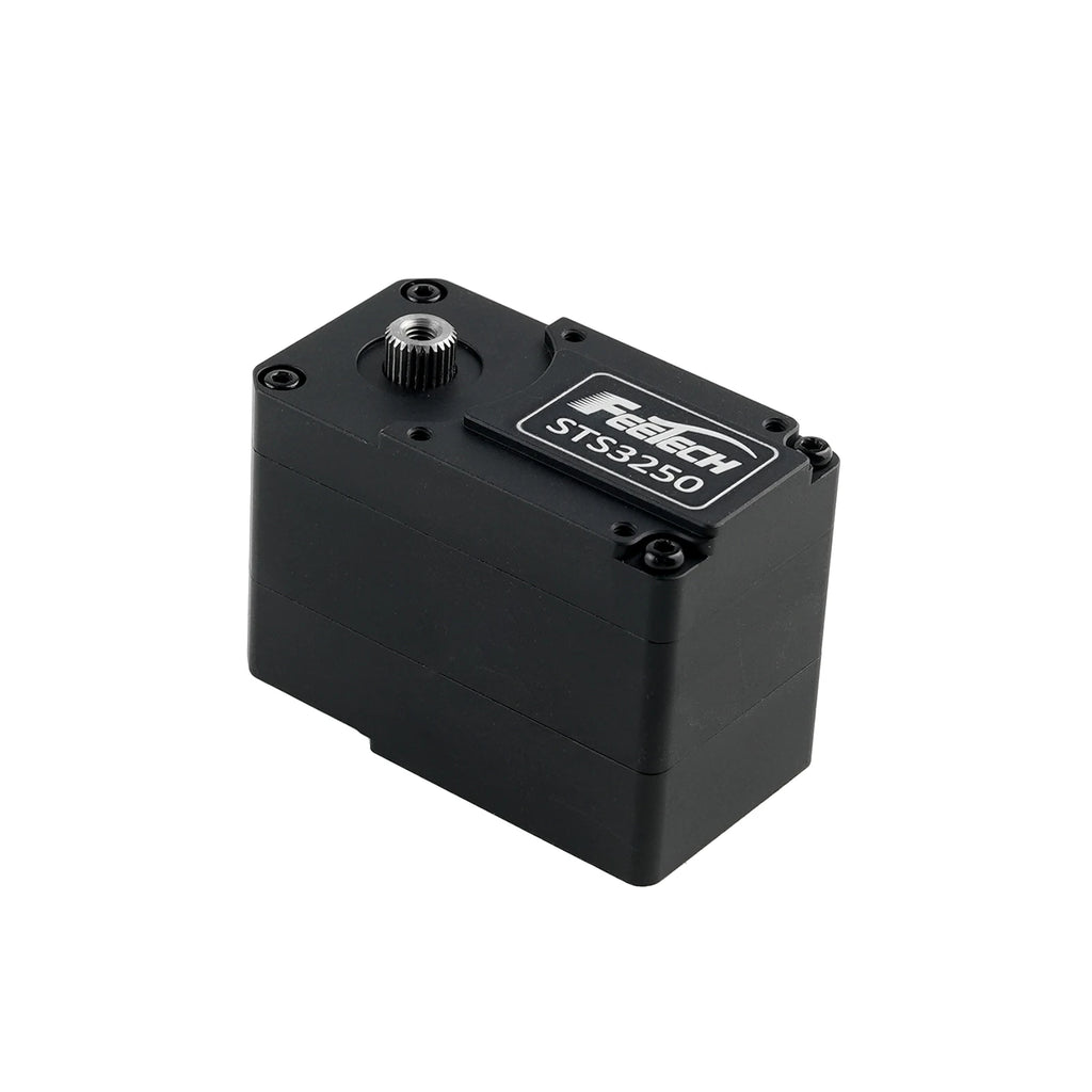 Feetech STS3250 12V 50KG Magnetic Encoder Double Shaft TTL Servo Coreless Motor Aluminum Case 360 Degrees Serial Bus Smart Servo