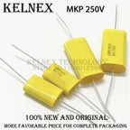MKP Polypropylene Film Capacitor Non-polar Axial 250V 0.68uF~47uF (684J~476J) CBB20 High Frequency Capacitors