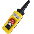 2/4/6/8 Pushbuttons Double Speed/Single speed Hoist Crane Pendant Control Stations With Emergency Stop For circuits XAC-A271