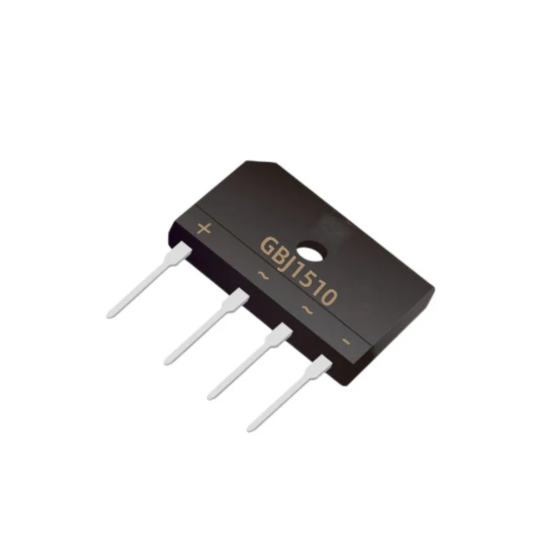 10PCS/LOT GBJ1010 GBJ1510 GBJ2010 GBJ2510 GBJ3510 GBJ5010 ZIP-4 1000V 10A/15A/20A/25A/35A/50A Rectifier Bridge Stack
