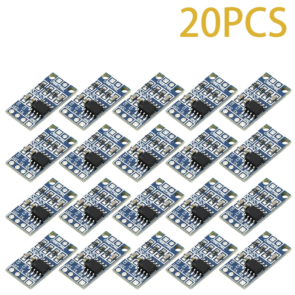 1-50PCS TJA1050 CAN Bus Transceiver Module – 5V High Speed 1Mbps for Arduino Mega CAN 2.0B