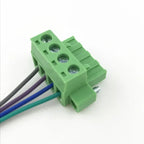 5sets KF2EDGWB 5.08 2/3/4/5/6/7/8/9/10/12Pin Wall Terminal Plug Type 5.08mm Pitch Connector Pcb Screw Terminal Block