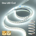 5mm 8mm PCB Led Strip Light 1 LED Cut 12V 24V 5m 2835 SMD 120LEDs/m High Brightness Flexible Tape LED Lighting Ribbon for Home