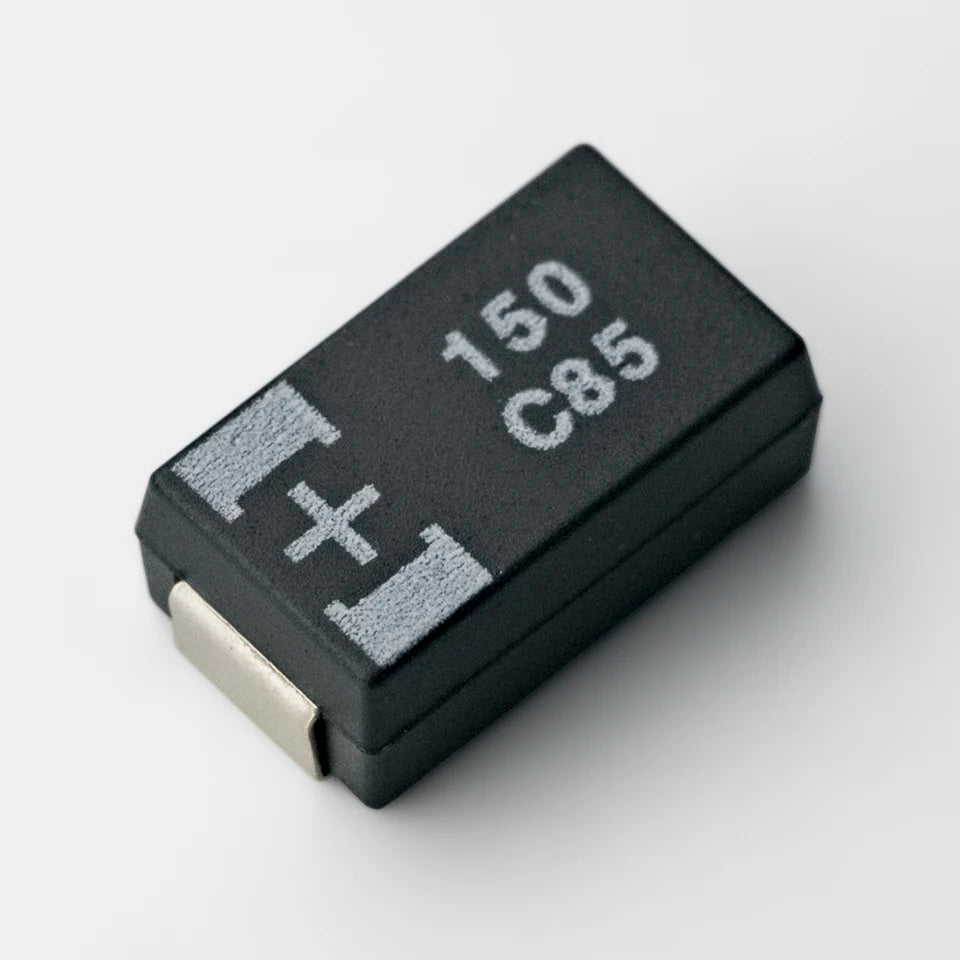 5pcs/lot 16V 150uF 50mOhm 7343 16TQC150MYF Type D SMD Polymer Tantalum Capacitors POSCAP Low ESR New Original
