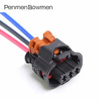 1 Set 3 Pin Female Engine Ignition Coil Electrical Cable Connectors Wire Harness Plug 13801763 F872100