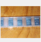 Surface Mount Tantalum Capacitor 6.3V 470UF 477 470UF 6V D7343 D Type Black Tantalum Capacitor