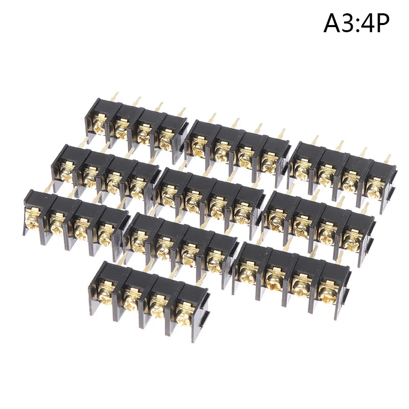 10pcs KF1000 2P 3P 4P PCB Screw Terminal Block Connector Pitch 10MM Pitch KF/MF/DG1000 2/3/4Pin an Be Spliced