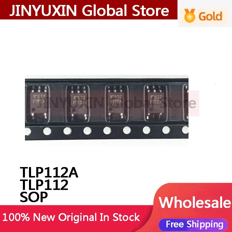 10Pcs TLP112A P112A P112 TLP112 SOP Optocoupler Isolator IC Wholesale in Stock