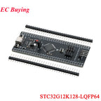 STC8H8K64U STC32G12K128 LQFP64 DIP40 8051 Microcontroller Core Learning Development Board Module USB Download Burning Simulation