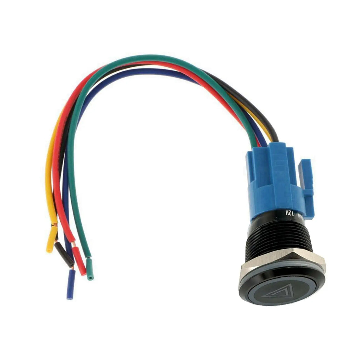 Warning Light Button Switch Emergency Hazard Warning Push Button Switch Car Emergency Light Switch Button for Car Motorcycle