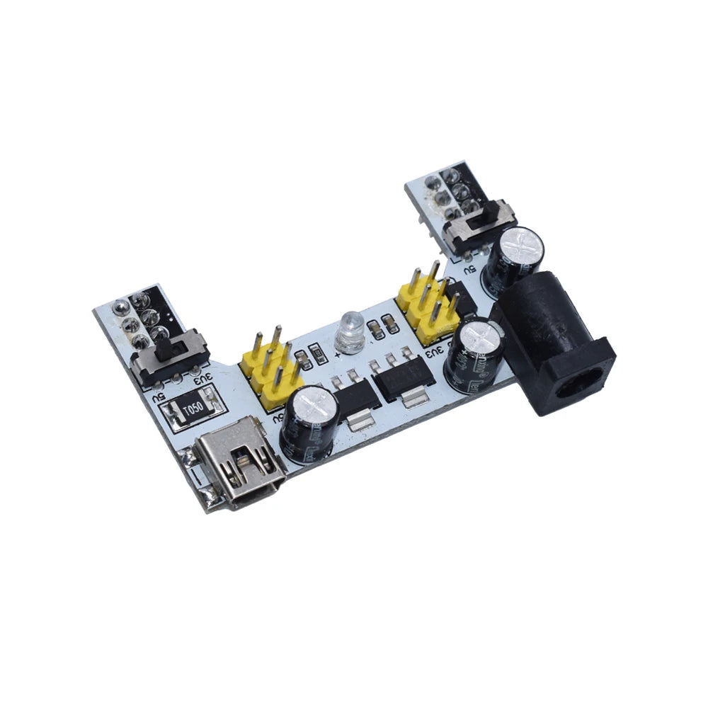 Stock MB102 Breadboard 400 830 Point Solderless PCB Bread Board Test Develop DIY for Arduino Laboratory SYB-830
