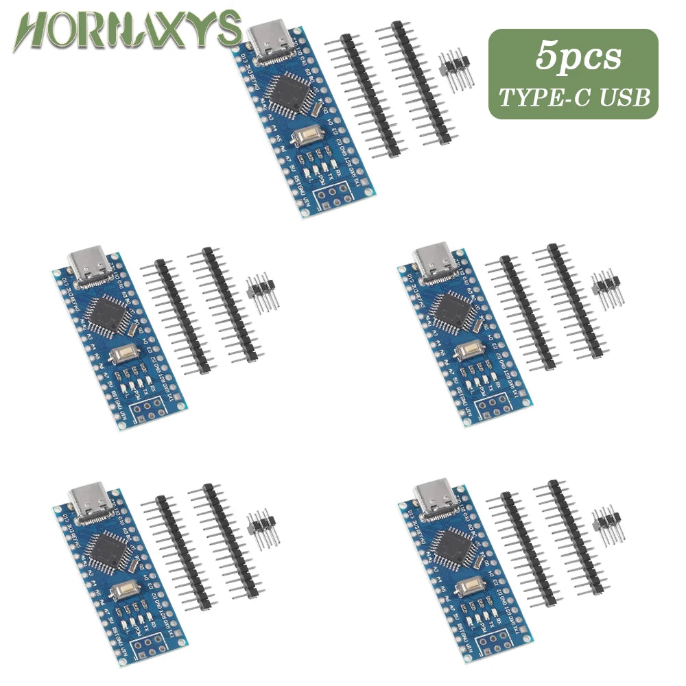 Mini / Type-C / Micro USB Nano 3.0 With the bootloader compatible Nano controller for arduino CH340 USB driver 16Mhz ATMEGA328P