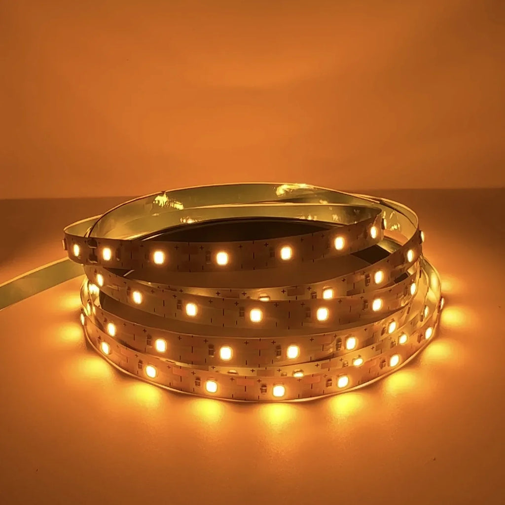 60LEDs/m 120LEDs/m Home DC12V Lamp Strip 2835 LED Strip Decor Red Ice Blue Green Yellow Pink Flexible And Cuttable Soft Lamp Bar