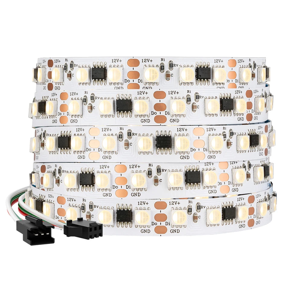 WS2814 DC12V 24V Led Strip Light 4 in 1 Similar SK6812 RGBW Pixels Addressable WS2811 RGBWW RGBCW 5050 3 Pin Lights IP30 65 67