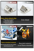 LA38 Emergency Stop 10A Self-locking Rotary Reset Latching Head Power Switch Mushroom Push Button Switch 22mm 1 NO I NC 2NC