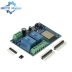 2-Channel WiFi Relay Module with for ESP32  DC5-60V Power Supply, Optocoupler Isolated, for Smart Load Control
