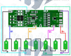 1~5PCS BMS 7S 24V 10A 15A 20A 30A Li-ion 18650 Battery Charge Board With Balance Function Short Circuit / Temperature Protection