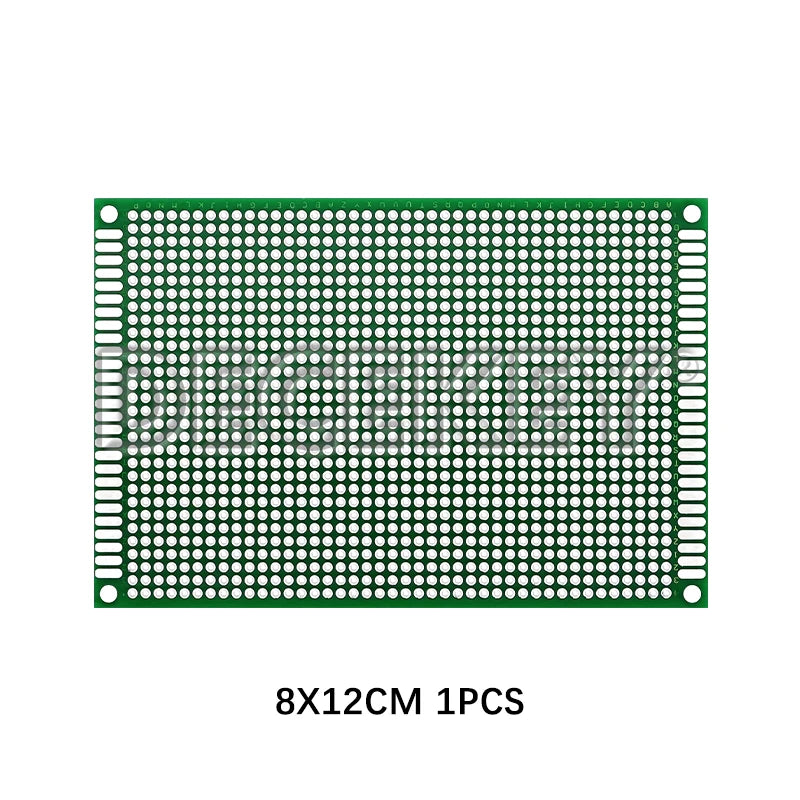 Double side PCB 2.54mm FR-4 7x9 6x8 5x7 4x6 3x7 2X8 12x8cm 9x15cm DIY Universal printed circuit PCB board protoboard 6*8 5*7