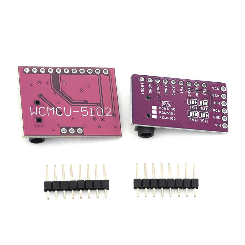 PCM5102 High Fidelity DAC Audio Decoder Board GY-PCM5102 IIS I2S Interface Lossless Digital Sound Module For Raspberry Pi