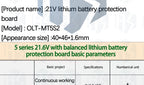 3s/4s/5S  Battery Charging Protection Board Li-Ion Lithium Battery Pack Protection Circuit Board BMS Module For Power Tools