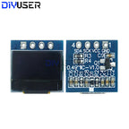 DIYUSER 0.49 Inch OLED Display LCD Module White 0.49" Screen 64x32 I2C IIC Interface SSD1306 Driver for AVR STM32