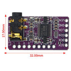 nterface I2S PCM5102A DAC Decoder GY-PCM5102 I2S Player Module For Raspberry Pi pHAT Format Board Digital PCM5102 Audio Board