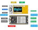 Heltec Wireless Tracker V1/V2 ESP32S3 SX1262 Meshtastic LoRa Node Bluetooth Low Power Design for Asset Tracking IoT Monitoring