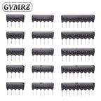 10pcs/200pcs 1K 1.5K 2K 2.2K 3K 5PIN 6PIN 9PIN exclusion Network Resistor array DIP 220R 330R 470R 510R 560R