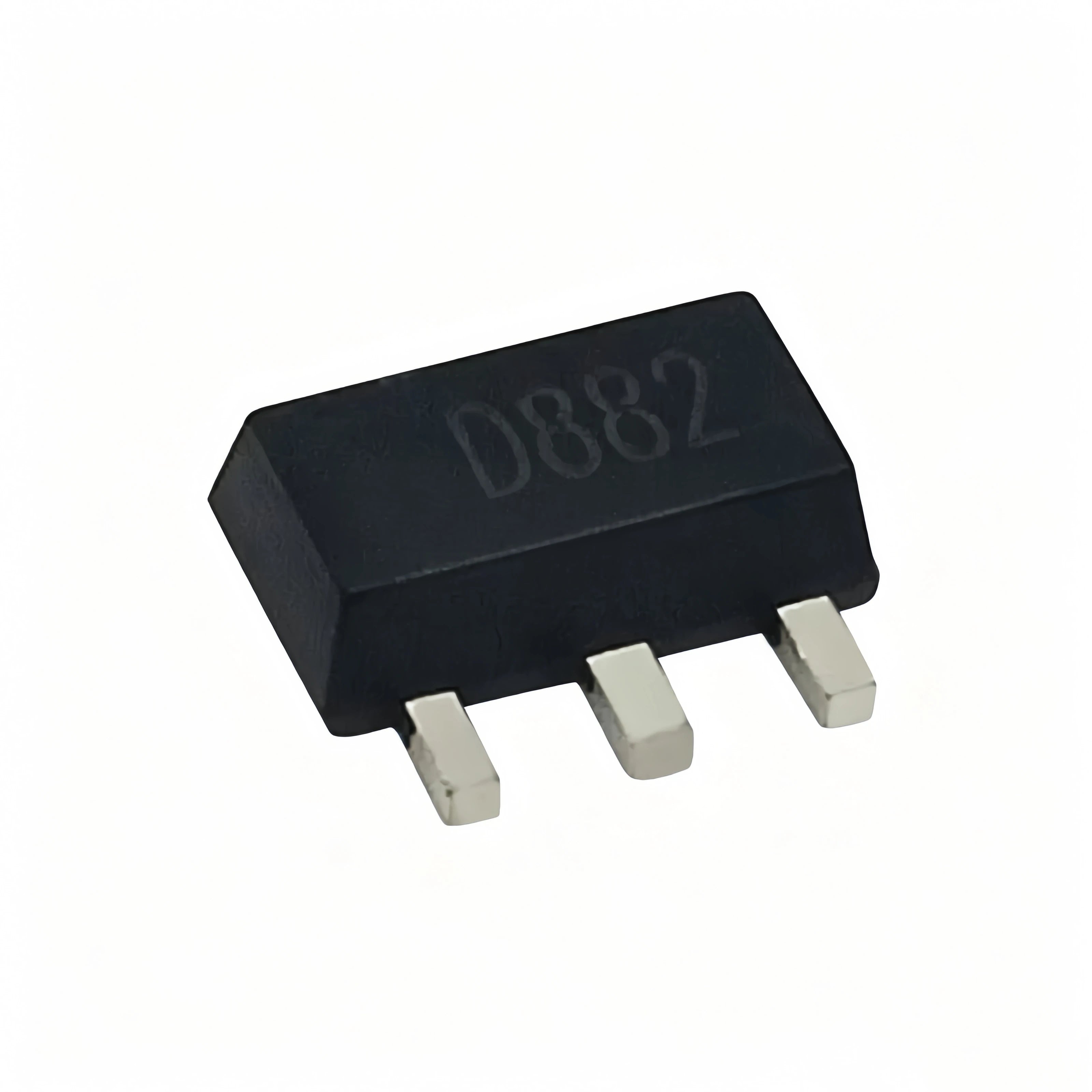 Brand New D882 2SD882 NPN Power Transistor 40V 3A, SOT-89 SMD & TO-126 Through Hole Package 10/20/50/100/200/500/1000pcs