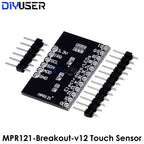 MPR121 Capacitive Touch Sensor Module 12 Key I2C Interface for Raspberry Pi ESP32 DIY Keyboard Control Panel
