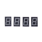10Pcs 0.56 Inch 10Pins 1 Bit 7 Segment Red LED Digital Display Tube Common Anode Cathode 5161AS 5161BS
