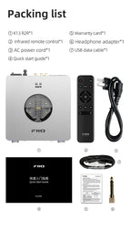 FiiO K13 R2R Desktop DAC Headphone AMP BT5.4 High-Fidelity 24Bit R2R DAC Powerful 2400mW Output LDAC Bluetooth Streamin Shanling