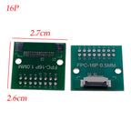FPC FFC Flexible Cable Adapter Board 0.5mm Pitch Connector SMT to 2.54mm 16P/18P/20P/22P/24P/26P/30P/36P/40P/45P/50P/56P/60P/80P