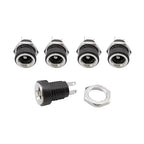 10/50/200Pcs DC-022B DC Power Socket 5.5x2.1/2.5mm Panel Mount Female Jack Socket  DC Connector DC022B