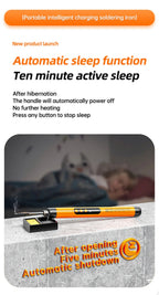 Portable Cordless Digital Soldering Iron USB Charging Adjustable Temperature 260-420℃ Solder Iron Multifunctional Intelligent