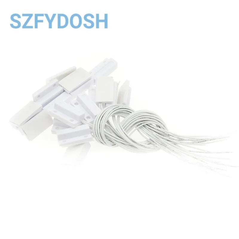 MC-38 MC38 Wired Door Window Sensor 30mm Wire Lengthen Randomly Magnetic Switch Home Alarm System for Arduino