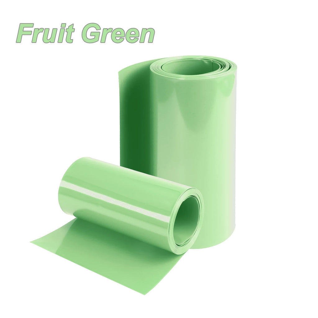1/5/10m  PVC Heat Shrink Tube Width 400mm Insulated Film Wrap Protection Case Wire Cable Sleeve Lithium Battery 18650 Pack