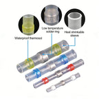 Waterproof Heat Shrink Butt Splices for A Secure Corrosion-Resistant Seal All-in-One Solder Seal Wire Connector Kit With Box