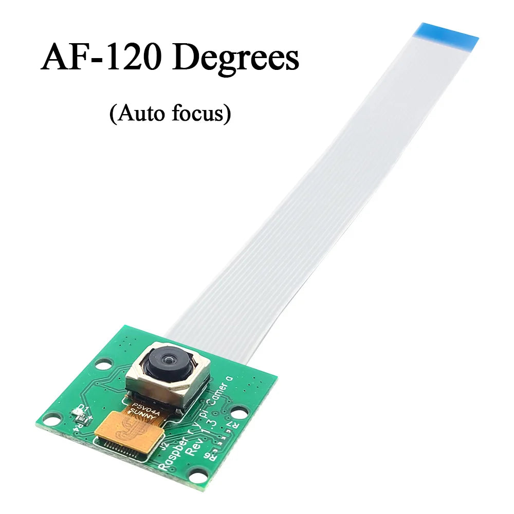 OV5647 Camera Module for Raspberry Pi 3B 4B 3B+ Adjustable Focus 120 130 200 160 Degree 3.6MM HD 5 Million Pixel Night Vision
