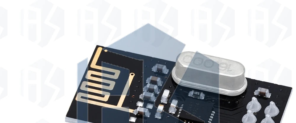 Upgraded NRF24L01+ 2.4GHz Wireless Transceiver Module, Compatible with Arduino for DIY Electronic Projects