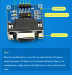 RS232 To TTL Module, 2nd Generation Serial Module, Download Line, Small Board, Brush Board, MAX3232, Send 4 DuPont Lines.