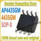 (5-10 Pieces) AP4435GM AP4435 4435GM 4435 SOP-8 30V 9A P-channel MOSFET Field Effect Transistor Chip 100% Brand New