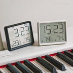 Indoor Multifunction Thermometer Hygrometer Automatic Electronic Temperature Humidity Monitor Clock Monitor Wall Monitor Clocks