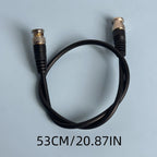 BNC Extension Cord Cable BNC Male To Male Adapter Cable For CCTV Camera Home Security BNC Connector 0.5M/1M/1.5M