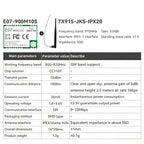 CC1101 Wireless RF Module E07-900MM10S E07-900MM10S E07-900MBL-01 E07-M1101D-SMA433Mhz E07 Module SPI Wireless Module