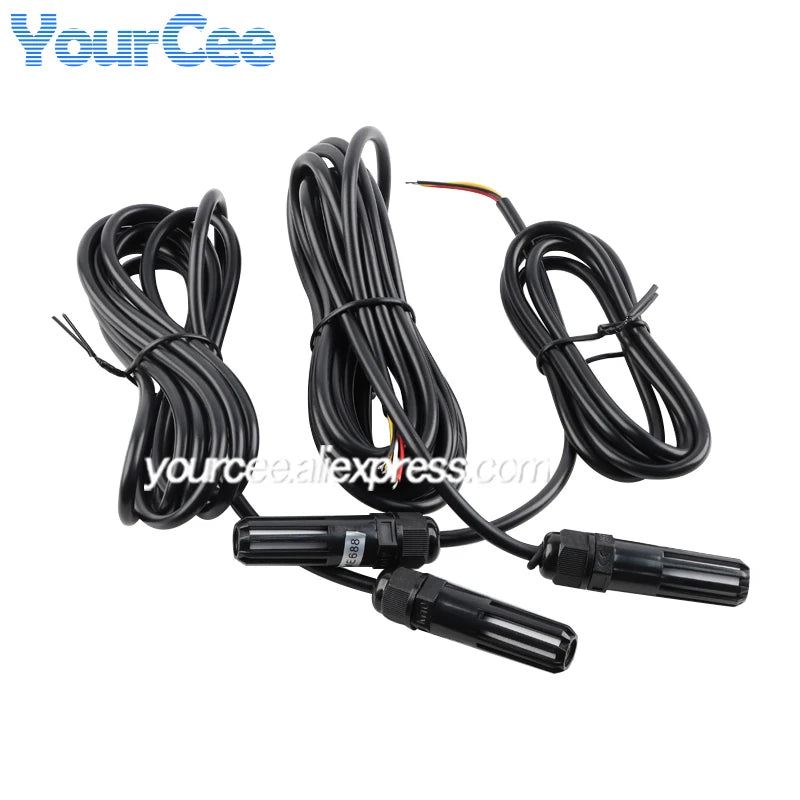 Temperature Humidity Atmospheric Pressure Gas Sensor Module Probe Connecting Cable SHT20 SHT30 AHT10 BMP180 BMP280 BME280 SGP30