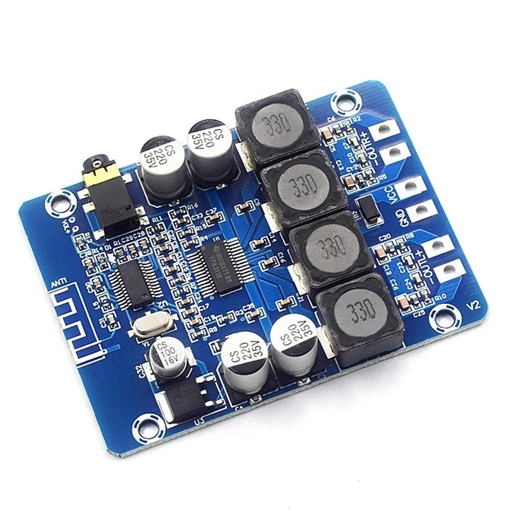 TPA3118 2X30W Stereo Audio Bluetooth Digital Power Amplifier Board Amplificador XH-M314 Original Chip DC 8V-26V