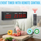 2025 Trend Large Digital Countdown Clock,LED Display, 999 Day Countdown Timer For Christmas, Count Up/Down Calendar For US US Pl