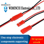 10Pairs 100mm 200mm 2 Pin JST Plug Connector Male+Female Plug Connector Cable Wire for RC Toys Battery LED Lamp